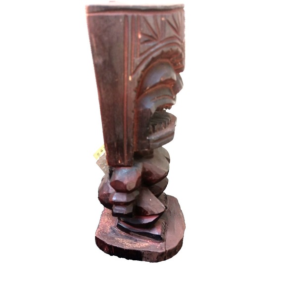 Tiki Polynesia Collection by Chiefly Co. "Love Tiki" Hawaiian Statue. - Picture 4 of 7